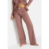 LASCANA Pyjamasbyxa ljusblå / brun