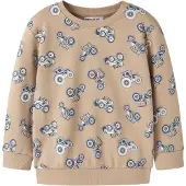Name it Sweatshirt - NmmVifelix - Sesam/Tractor - - 3 år (98) - Sweatshirt