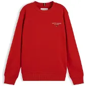 Tommy Hilfiger Logo Flag Embroidery Crew Neck Jumper