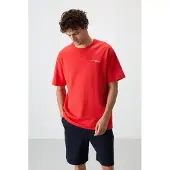 Tommy Life Överdimensionerad kortärmad T-shirt och shorts-set
