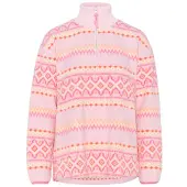 Kari Traa Women's Ruthie Midlayer Half Zip Pink Frost