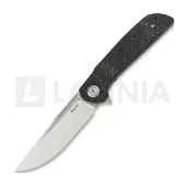 Reate Remedy fällkniv, Black Glass FatCarbon, Satin