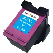 24hShop Bläckpatron till HP 901XL / renoverad färgpatron CC656AE / passar HP Officejet