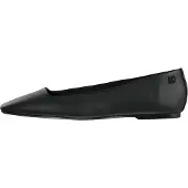 Calvin Klein Leather Square Toe Ballerinas