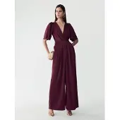 Willa Jumpsuit 'OMAHA' mörkröd