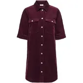 JDY Skjortklänning 'JDYSHIRAZ' aubergine