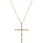Luxenter Halsband Irend 18k gul guld finish
