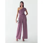 BWLDR Jumpsuit 'Daisie' lila