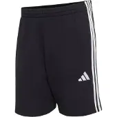 Adidas Sportbyxa 'Essentials 3-Stripes French Terry' svart / vit