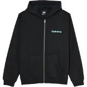 Quiksilver Cardigan - Grafik - Svart m. Tryck - - 16 år (176) - Cardigan