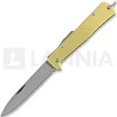 Otter Mercator Clip Stainless fällkniv, brass