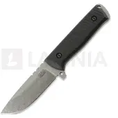 Za Pas Little Boy kniv, Black G-10, Stonewash