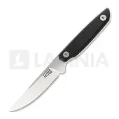 Za Pas EHO Covered kniv, Black G-10, Satin