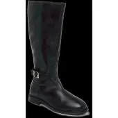 Tommy Hilfiger TH Monogram Buckle Leather Knee High Boots