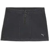 Puma Korta kjolar FUTURE..ARCHIVE Washed Twill Skirt kvinnor - Svart - EU M