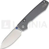 Vosteed Raccoon Top Liner Lock - Satin Drop - G10 fällkniv, grå