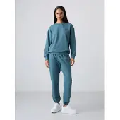 Tommy Life Överdimensionerad sweatshirt och byxor med elastiskt midjeband set