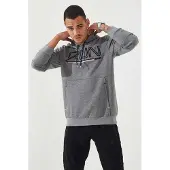Tommy Life Herrarnas Huvtröja med Logotryck