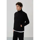Tommy Life Herrens polyester fleece tröja och byxor set