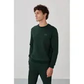 Tommy Life Herrhoodie och byxset i bomull-polyester fleece