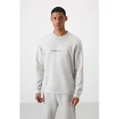 Tommy Life Tryckt Fleece Sweatshirt och Byxset