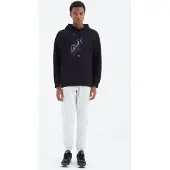 Tommy Life Herrars avslappnade passform fleecebyxor
