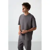 Tommy Life Större T-shirt och Byxor Set för Män