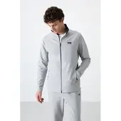 Tommy Life Herr Zip-krage Sweatshirt och Byxset