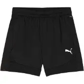 Puma Träningsshorts i standardmodell för vuxna (unisex) (Svart)