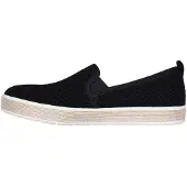 SKECHERS Espadriller i vävt tyg för kvinnor/damer (Svart)
