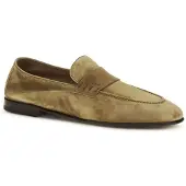 Bally Beige Kalvskinn Bos Taurus Slip-On Loafers