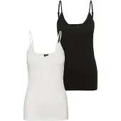 Vero Moda Topp svart / vit