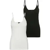 Vero Moda Topp svart / vit