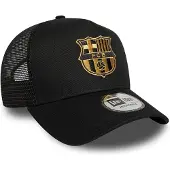 New Era Black Gold Trucker Fc Barcelona Keps