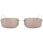 Fendi Solglasögon Guld/Brun