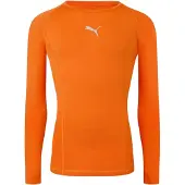 Puma Herr Liga Långärmad T-Shirt (Orange)