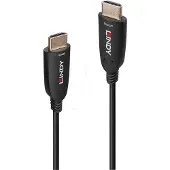Lindy HDMI Anslutningskabel HDMI-A-kontakt 15.00 m Svart 38511 8K UHD HDMI-kabel