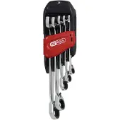 Ks Tools 503.5905 Ringskruvnyckelsats 5 delar Nyckelvidd (Metrisk) (för titel) 19 mm