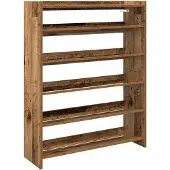 Super Merchant Vidaxl Skohylla, Gammalt Trä, 80X25X100 Cm