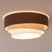 Duolla Taklampa Trio , Kök, Textil / tyger / siden, Ungt boande, Taklampa