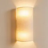 Duolla Vägglampa Nature , Creme / bärnsten, Hall, Textil / tyger / siden, Vägglampa, vägglampa inomhus