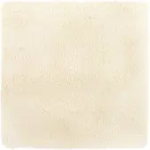 vidaXL Ryamatta med lång lugg NAVARRA gräddvit 120x120 cm polyester