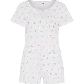 LASCANA Kort pyjamas vit