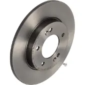 Brembo Bromsskiva 08D62711 bak, full, höggradigt förkolnad, 1 Stycke