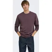 Only & Sons Sweatshirt 'ONSCeres' vinröd