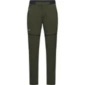 Salewa - Vandringskläder - Pedroc 3 DST 2In1 Pant M Dark Olive för UnisexSoftshell - Storlek S - Grön