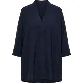 Ulla Popken Kimono marinblå