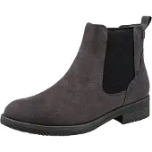 Tamaris Chelsea boots mörkgrå