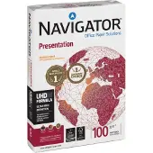 Navigator Presentation - Normalpapper - 120 Mikron wei? - A4 (210 x 297 mm) - 100 g/m2 - 500 Blatt (8243A10LAAS)