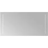vidaXL LED Badrumsspegel Transparent 60 x 30 cm härdat glas